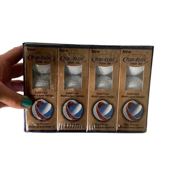 NEW 12 Top Flite Solid Core Golf Balls 4 Packages of 3 Balls. Tour Performance - Picture 6 of 6